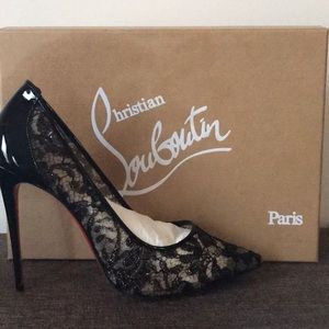 Follies Alençon Lace Pump by Christian Louboutin